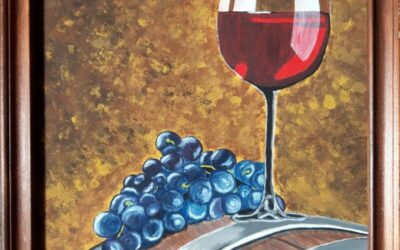 Borkóstoló csendélet