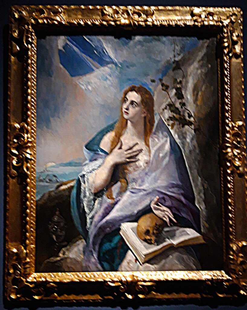 El Greco - Bűnbánó Magdolna