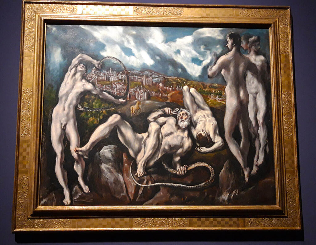 El Greco Laokoon festmény